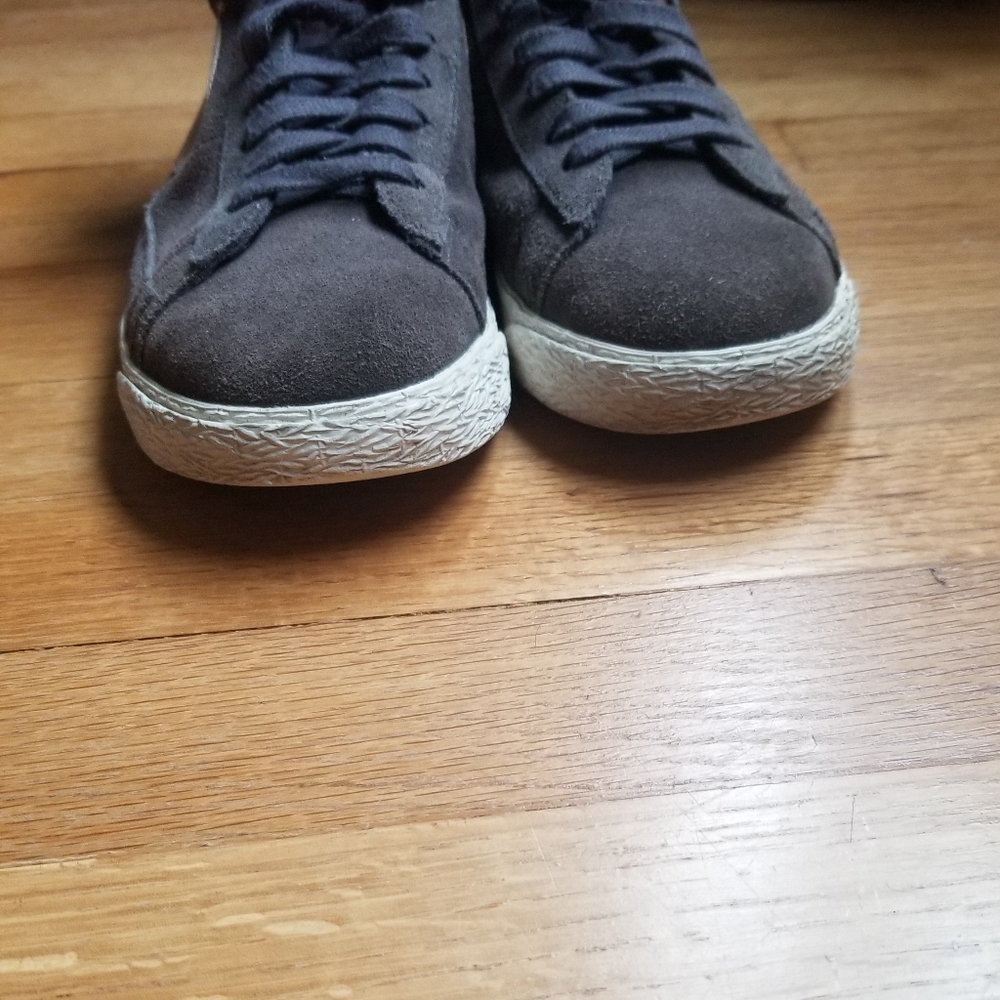 Vintage 2013 Suede Nike Mid Blazer Hi Tops - Picture 7 of 9